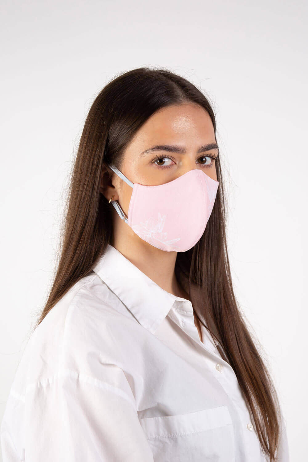 Orchid Motif Classic BreatheEasierMask Kit